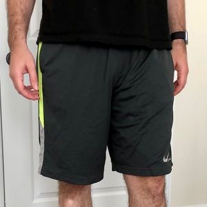 Nike Mesh Lacrosse Shorts - Grey/L